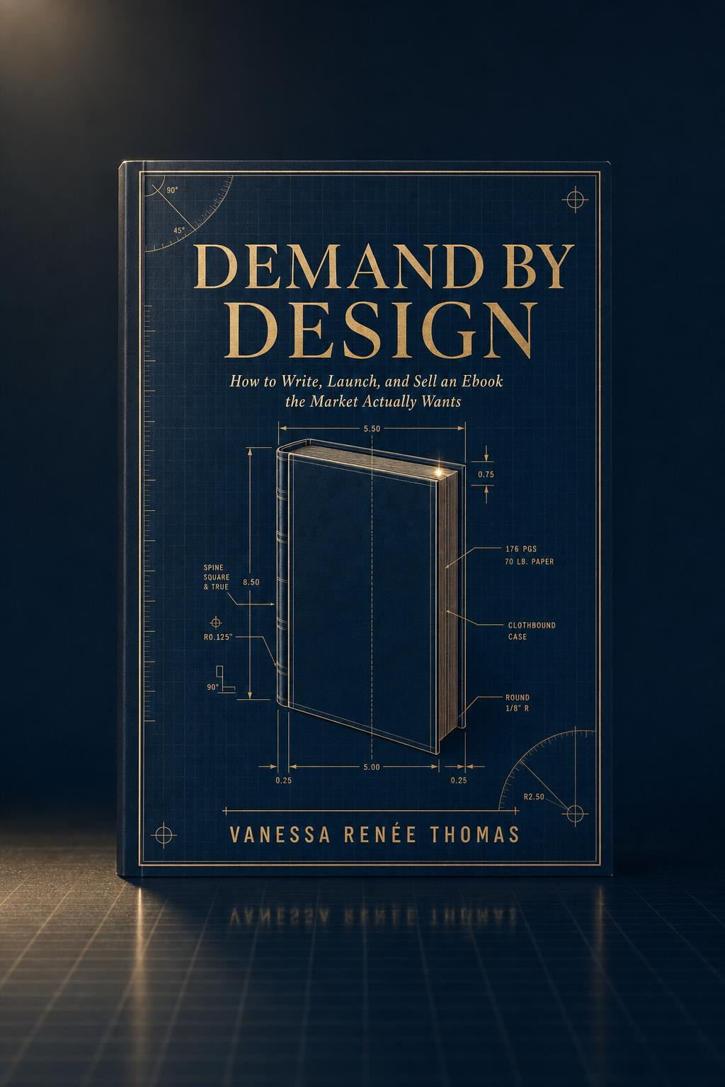 Demand by Design by Vanessa Renée Thomas — staged studio photograph